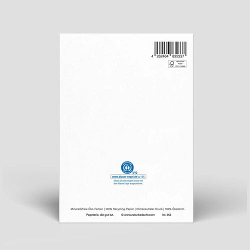 Auf ein laaanges gemeinsames leben Dackel / Klappkarte