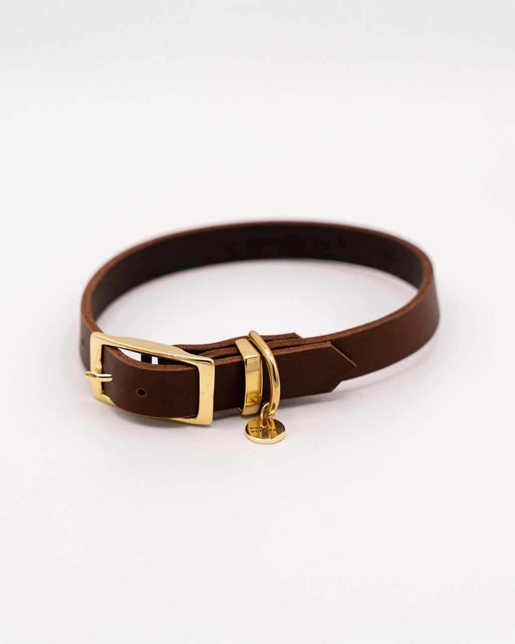 Classic Heritage Halsband - Dunkelbraun HU 35-40 cm
