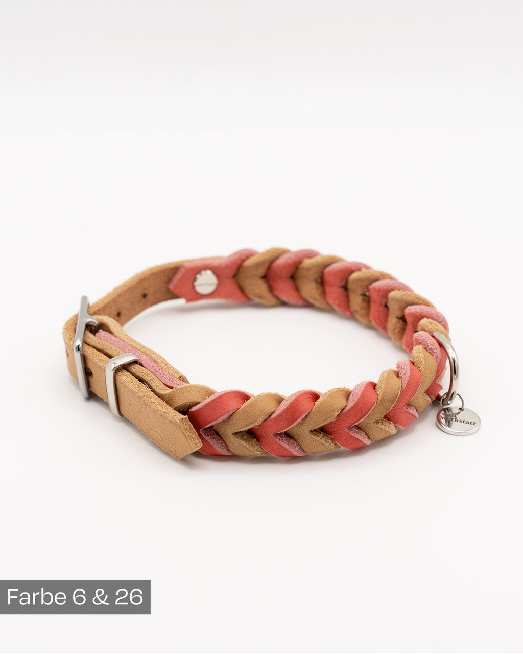 Geflochtenes Heritage Halsband - Desert Blush