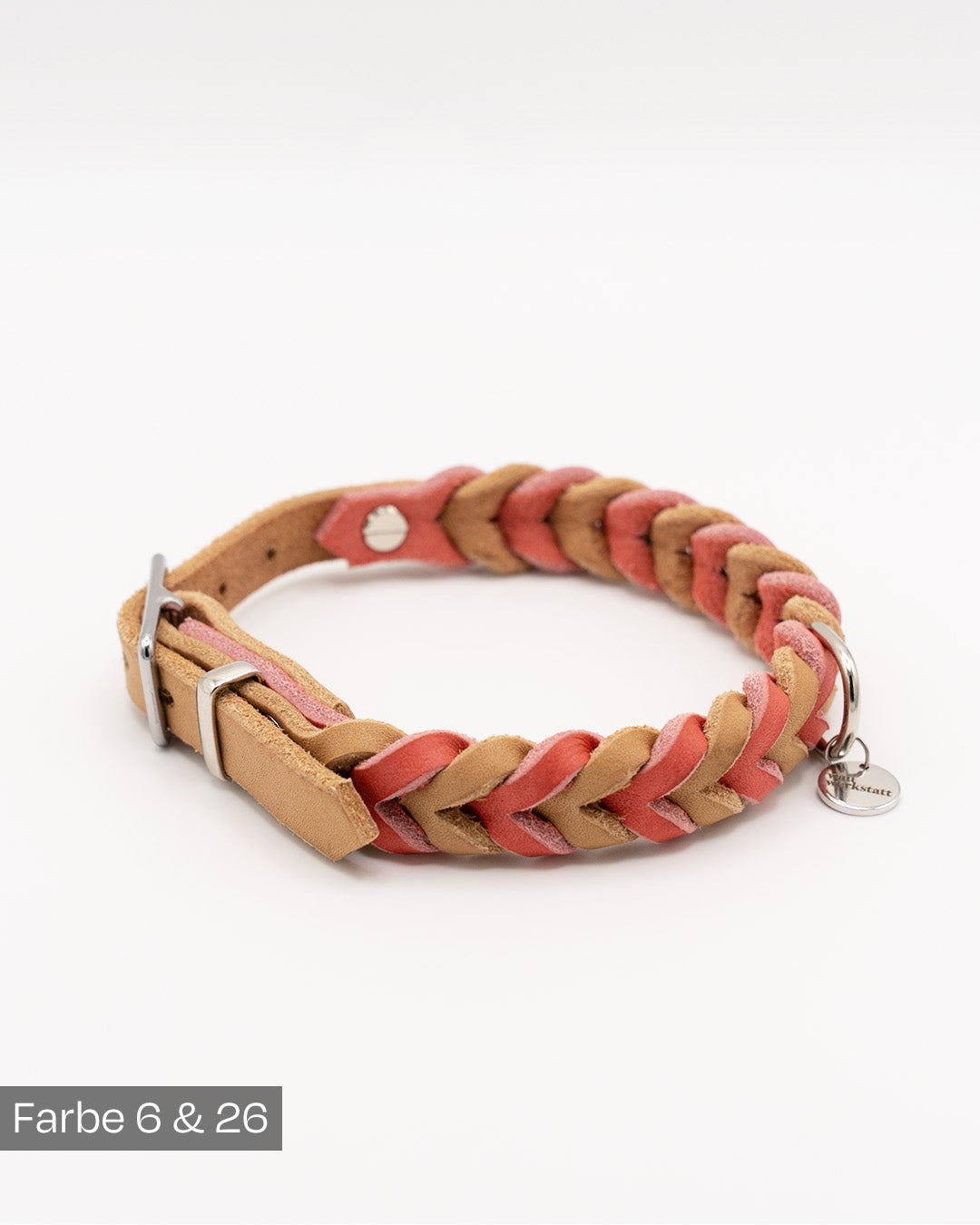 Geflochtenes Heritage Halsband - Desert Blush