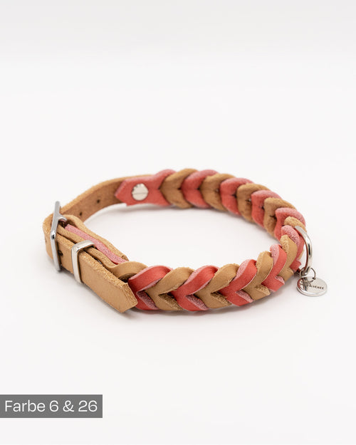 Geflochtenes Heritage Halsband - Desert Blush
