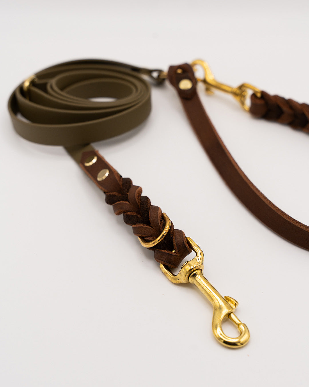 Noble Leine - Forest Brown