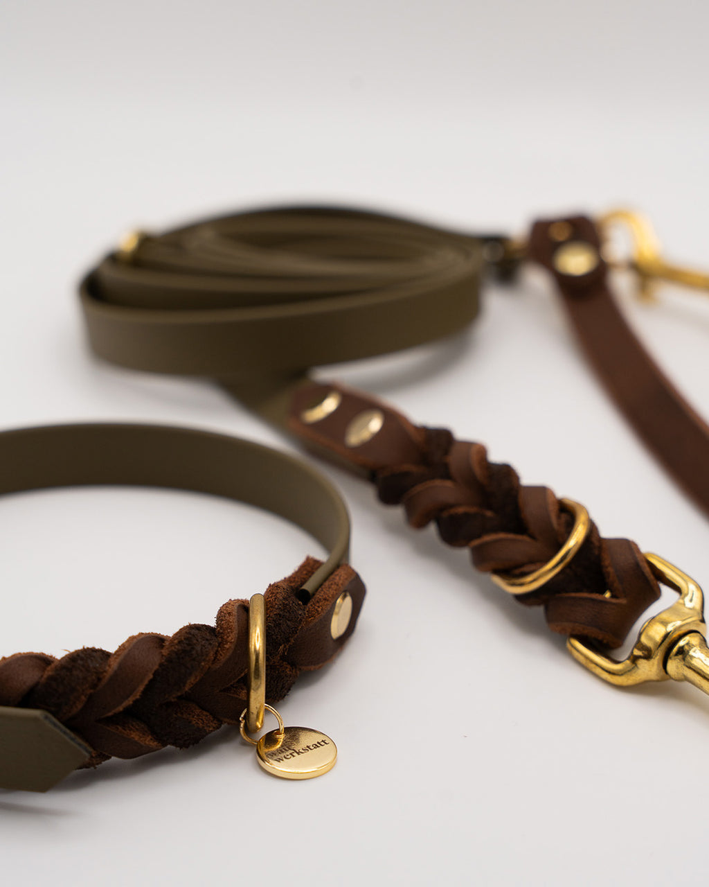 Noble Leine - Forest Brown