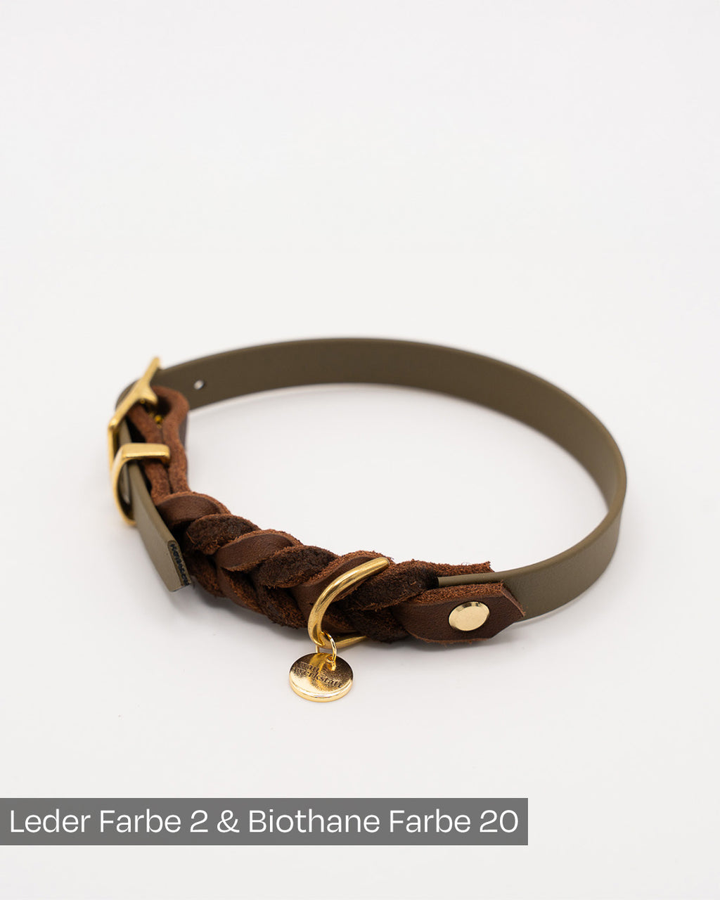 Noble Halsband – Forest Brown
