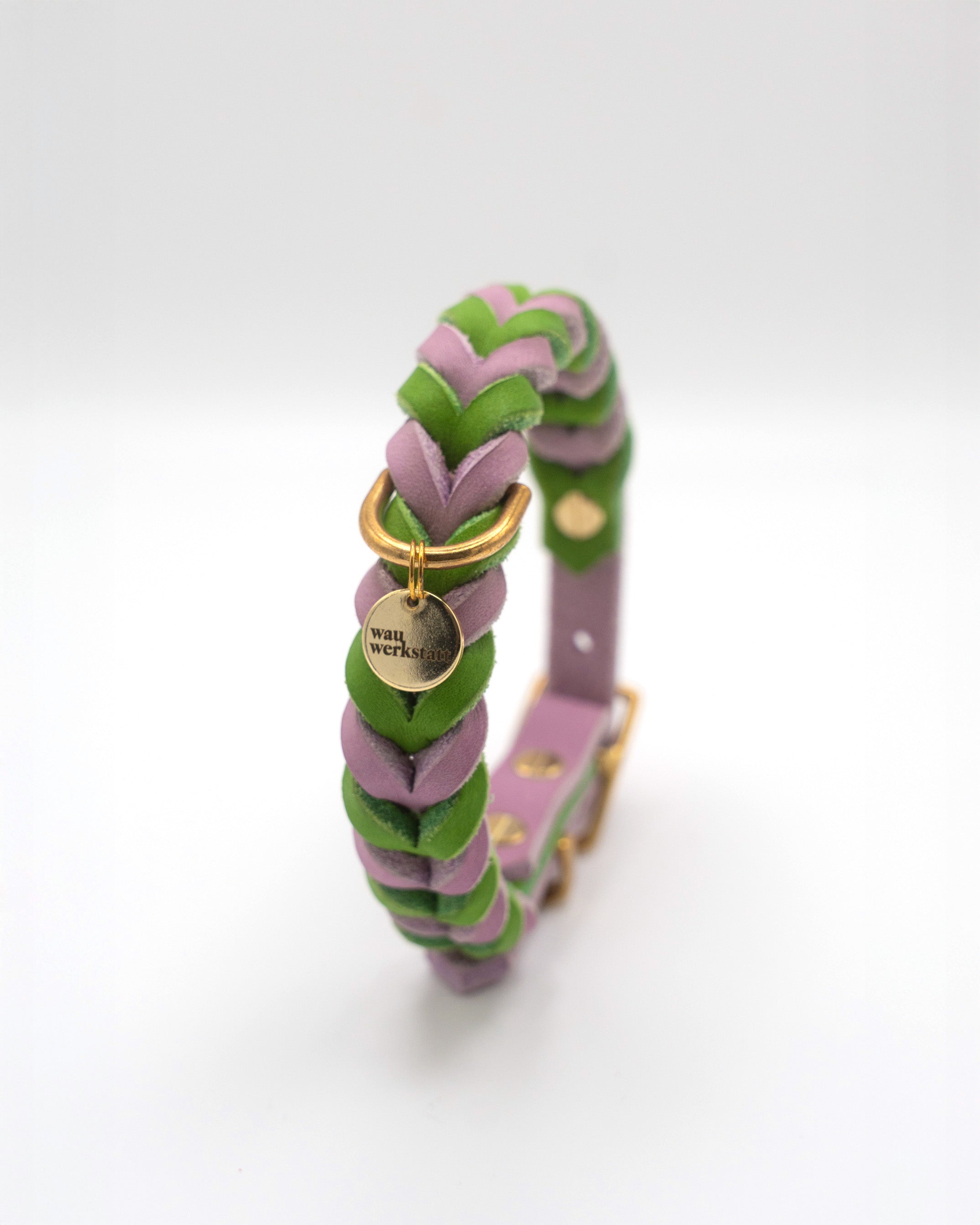 Geflochtenes Heritage Halsband - Lavender Matcha