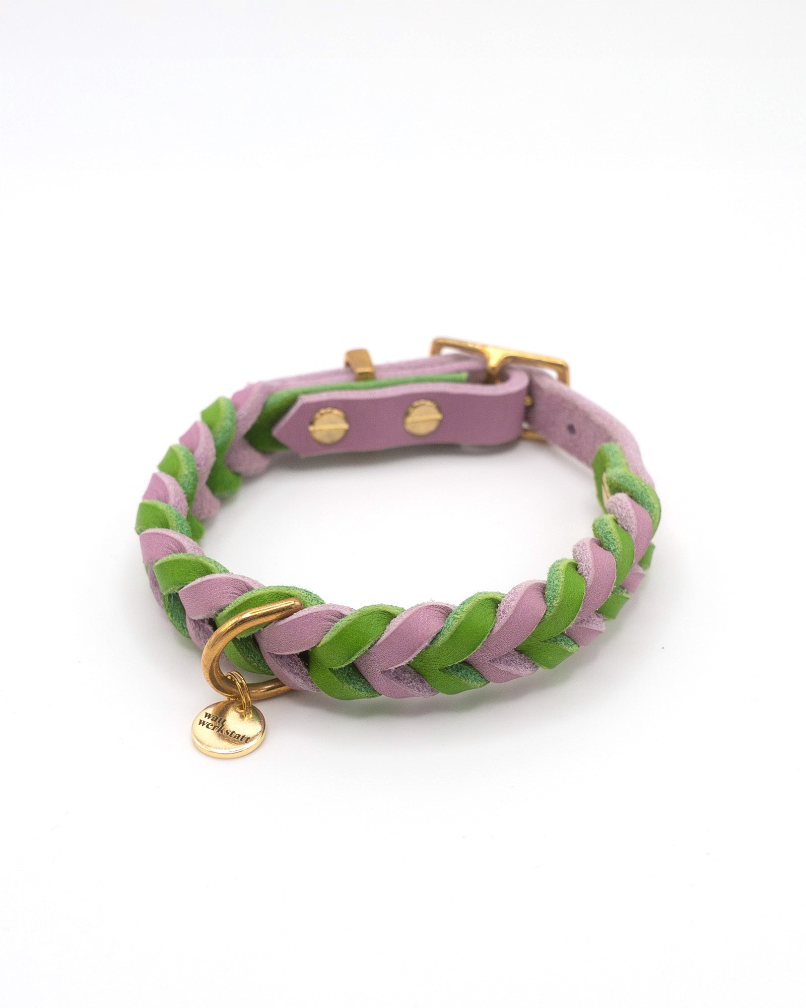 Geflochtenes Heritage Halsband - Lavender Matcha