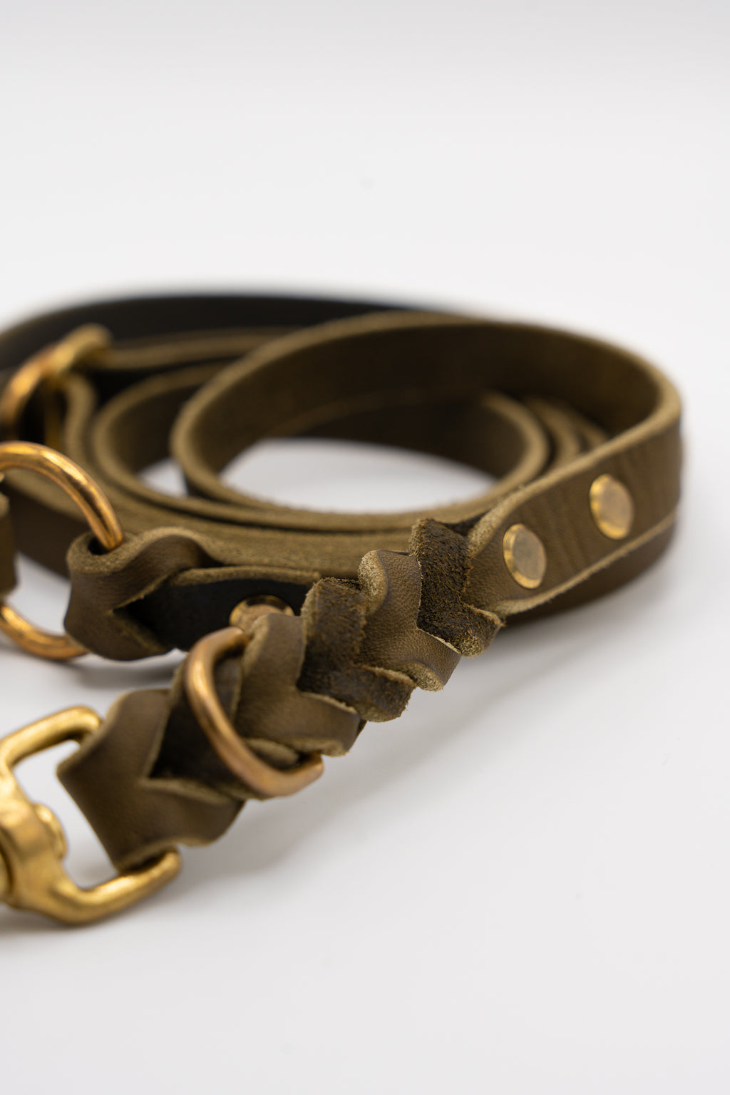 Classic Heritage Leine - Oliv Sofortkauf
