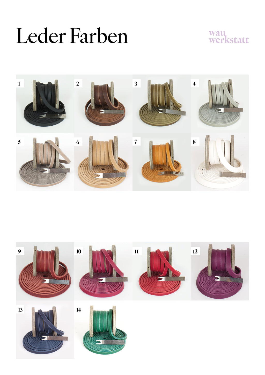 Konfigurator - Leder Halsband – Leo Edition