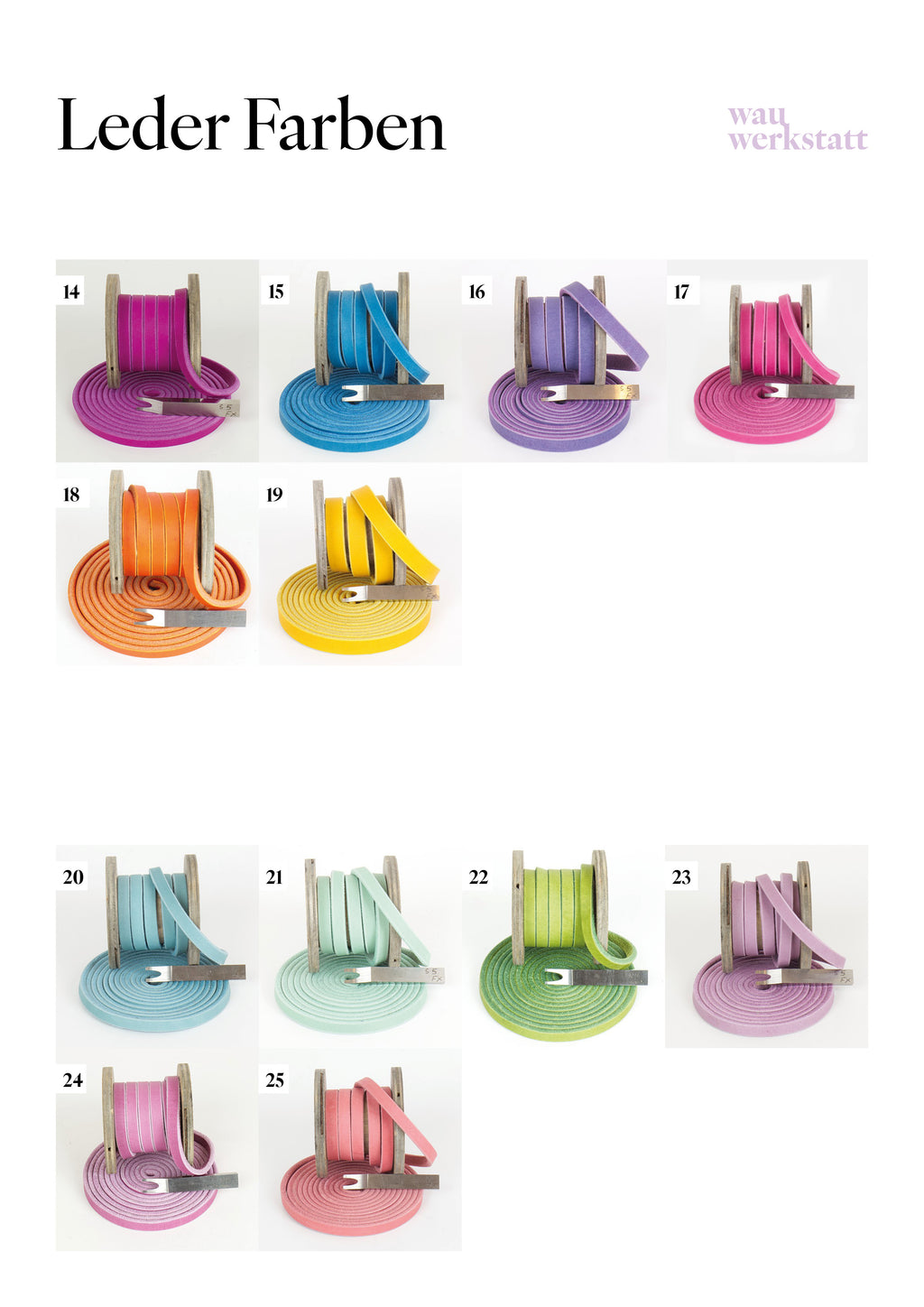 Konfigurator - Leder Halsband – Leo Edition