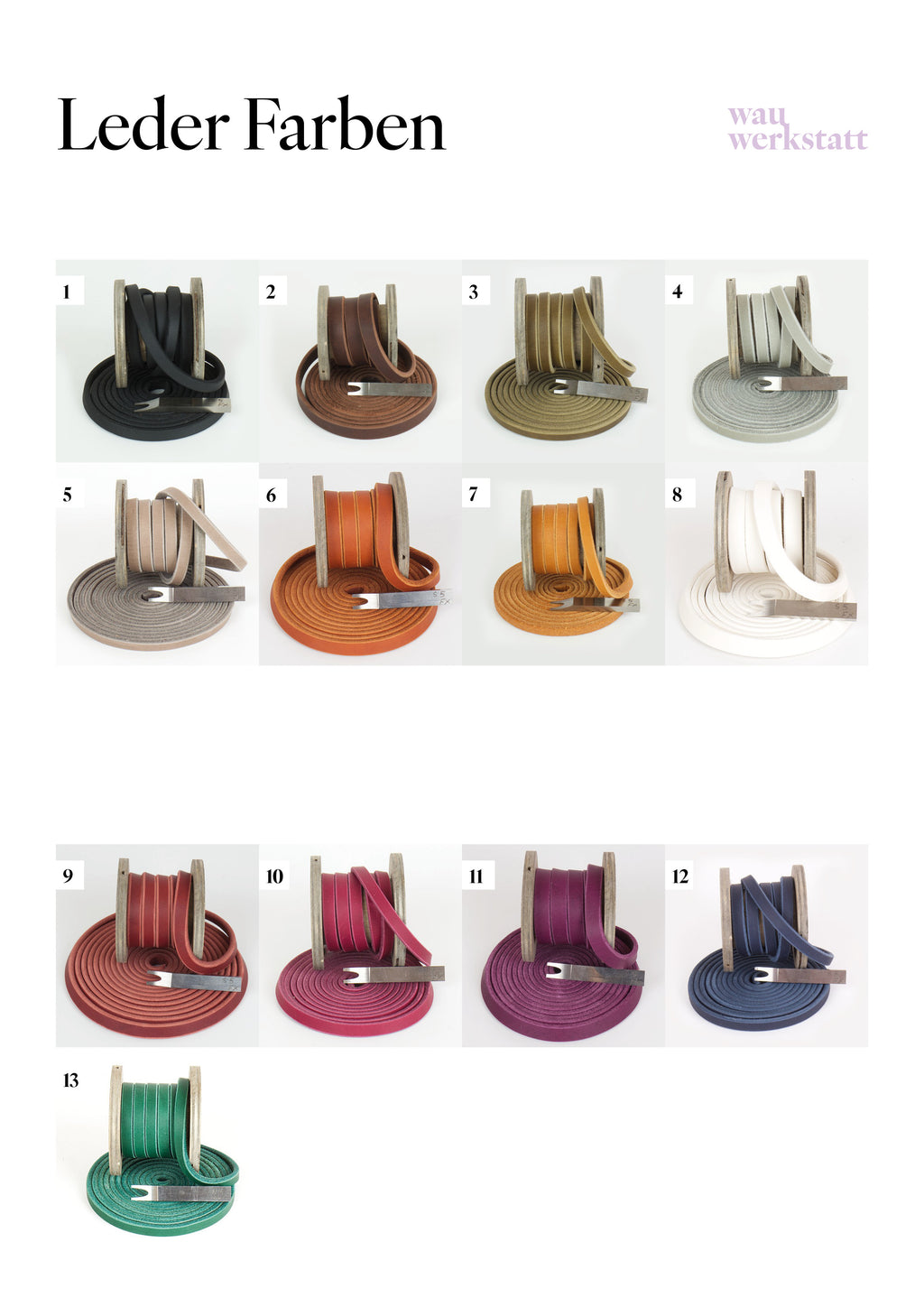 Konfigurator - Leder Leine – Leo Edition