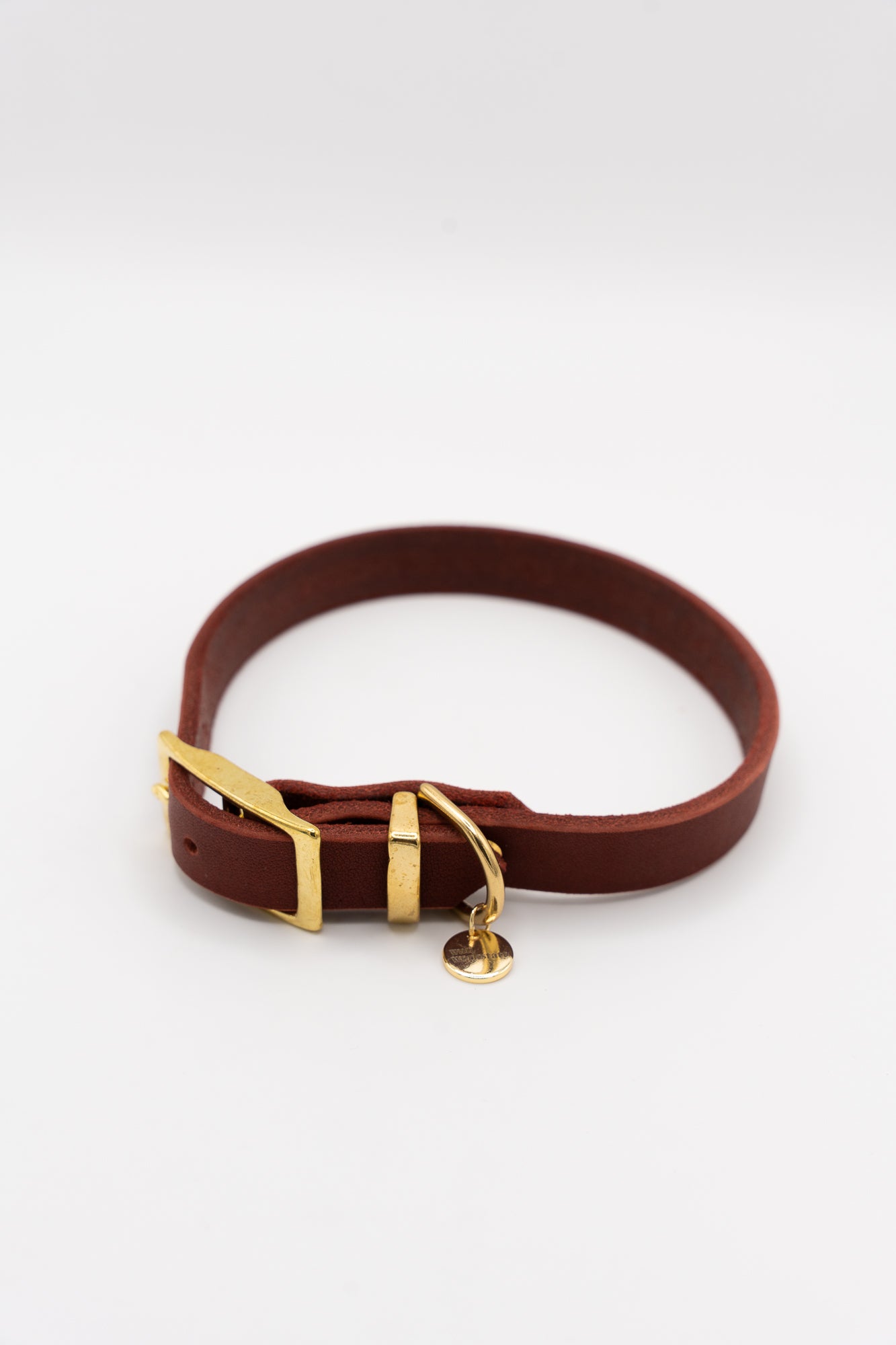 Classic Heritage Halsband - Rostrot HU 37-42 cm