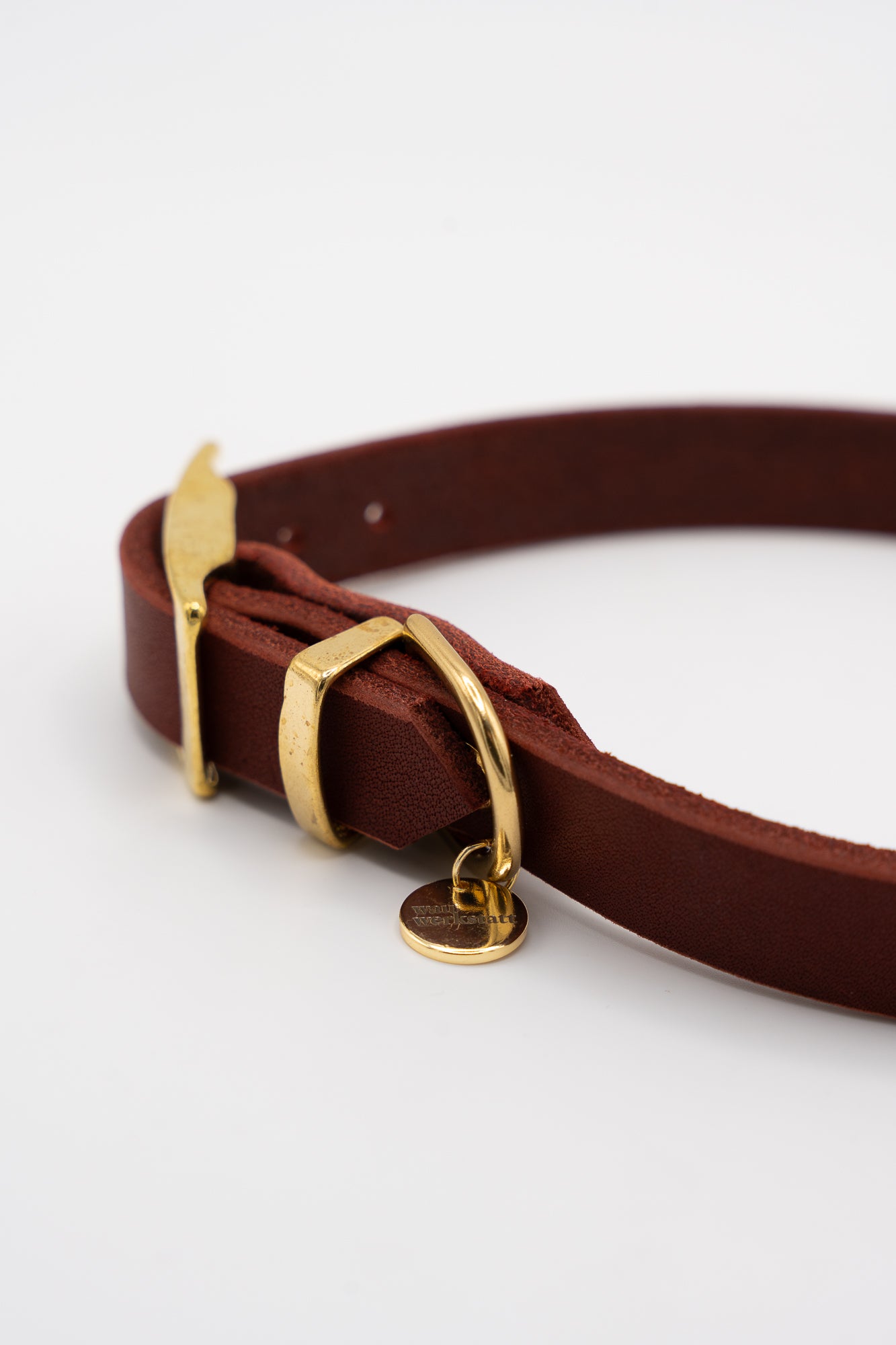 Classic Heritage Halsband - Rostrot HU 37-42 cm