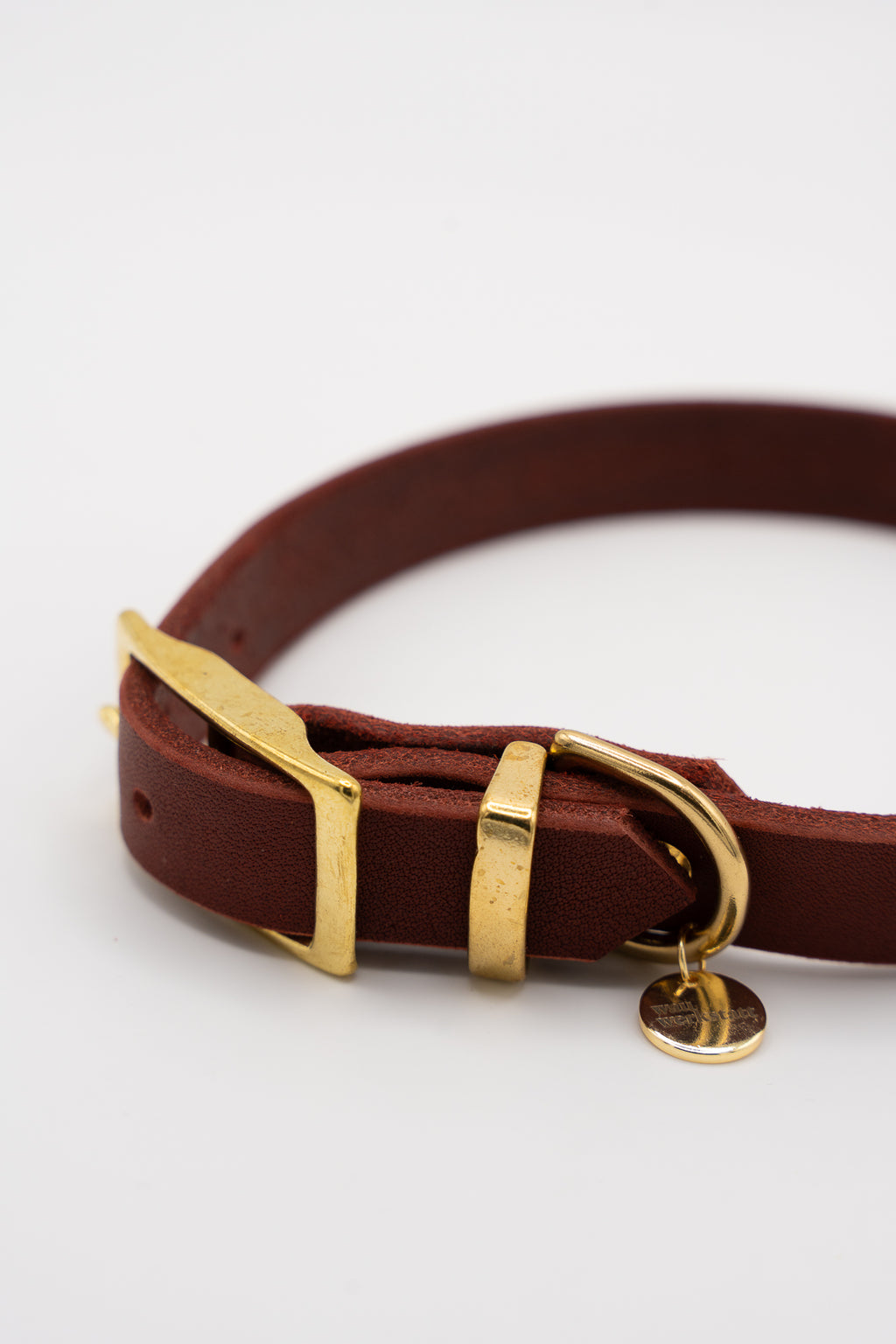 Classic Heritage Halsband - Rostrot HU 37-42 cm