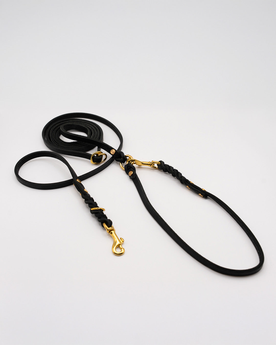 Classic Heritage Leine - Schwarz dünn