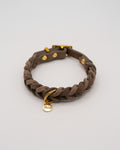 Geflochtenes Classic Heritage Halsband - Taupe