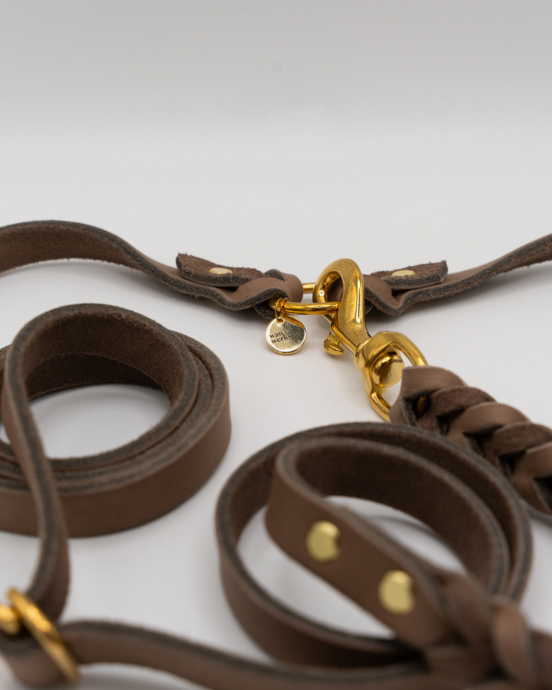 Classic Heritage Leine - Taupe